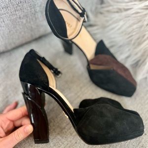 Vintage Prada chunky heels